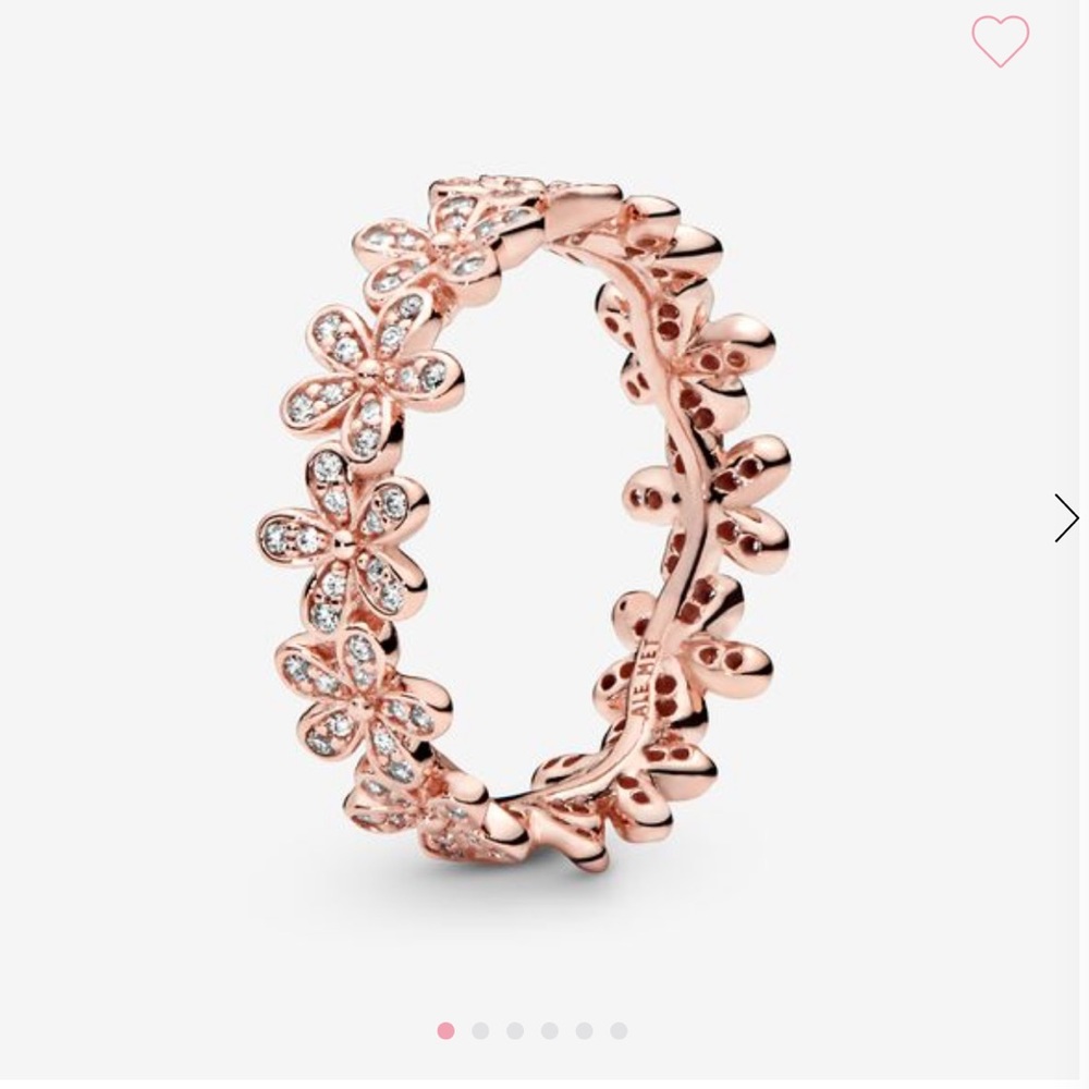 Pandora Daisy Flower Ring